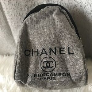 Gray Unisex Backpack NWT